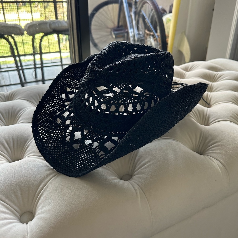 Black cowboy hat